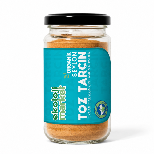 Organik  Toz Tarçın Seylon (70 gr) Ekoloji Market