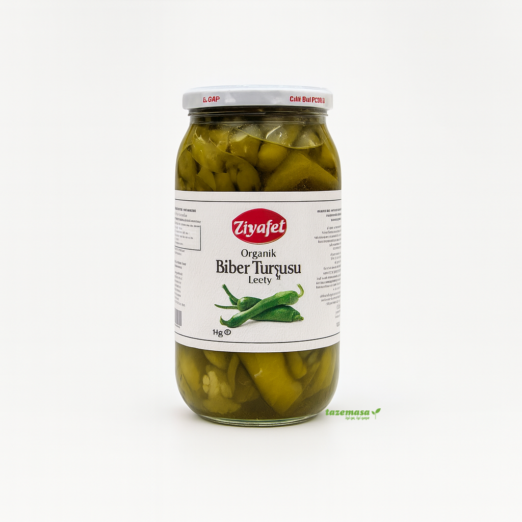 Organik Yağlı Biber Turşusu (1 kg) Ziyafet