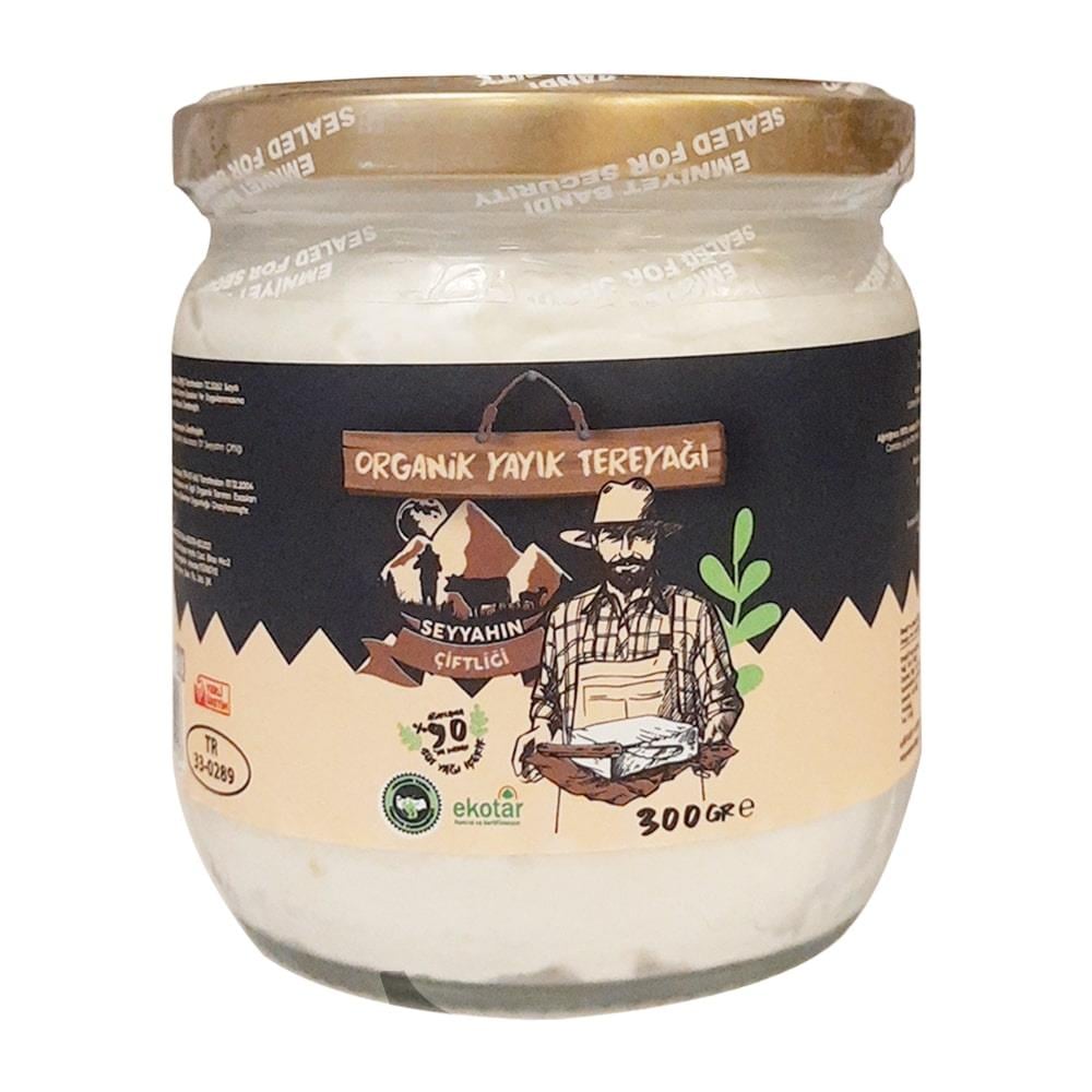 Organik Yayık Tereyağı (300 gr) Seyyahın Çiftliği
