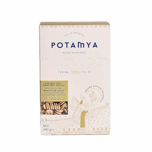 Organik Yeşil Mercimek Fusilli (320 gr) Potamya