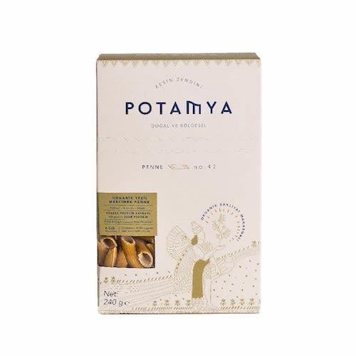 Organik Yeşil Mercimek Penne (320 gr) Potamya