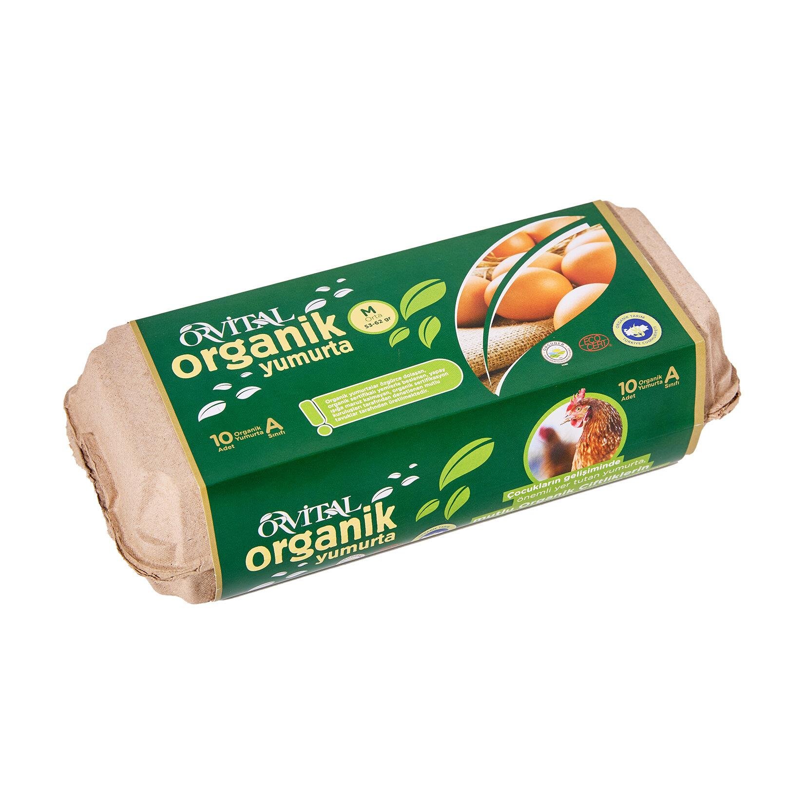 Organik Yumurta (10 'lu) Orvital