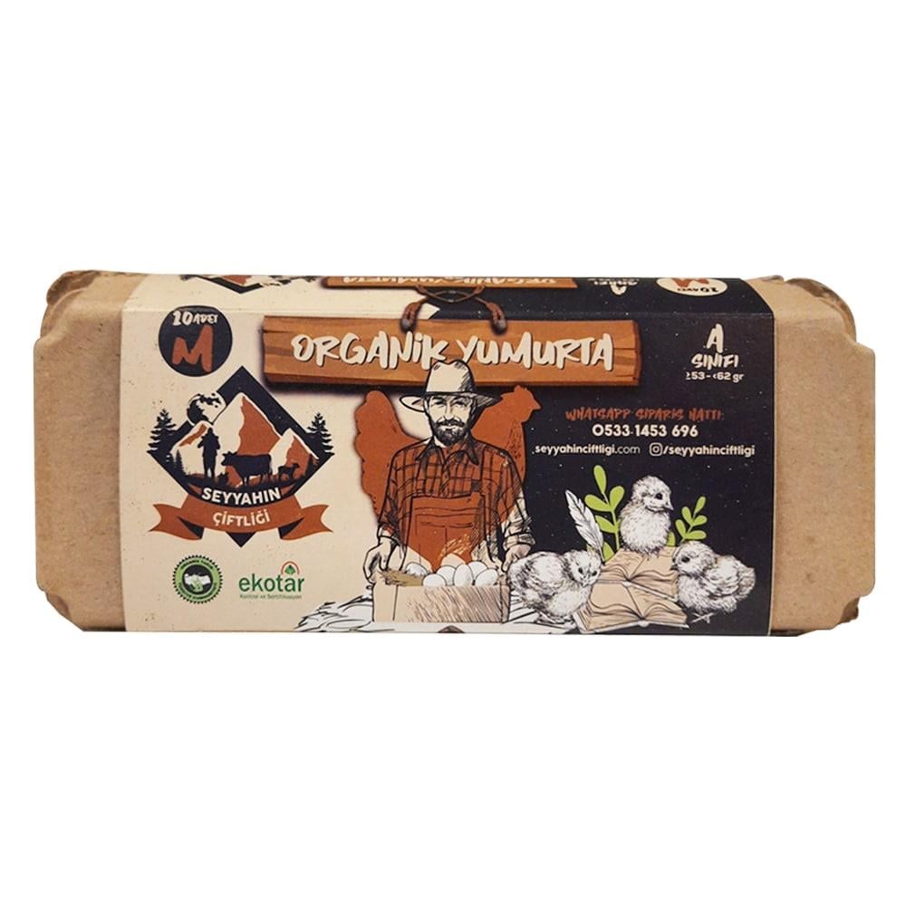 Organik Yumurta (10'lu) Seyyahın Çiftliği