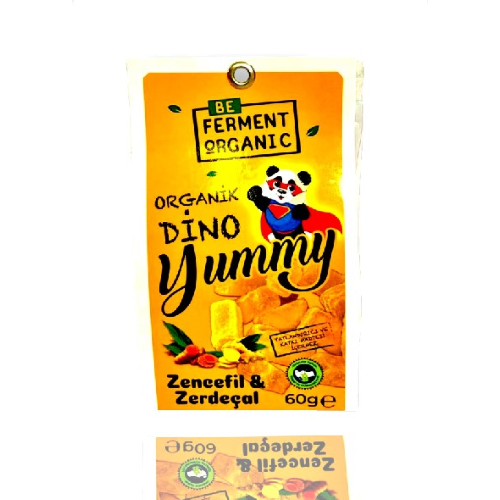 Organik Zencefil&Zerdeçal Yummy (80 gr) Beferment