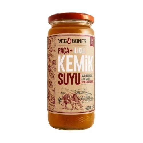 Paça ve İlikli Kemik suyu (480 ml) Veg&Bones