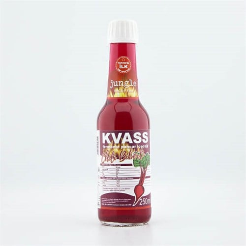 Pancar Kvass - Acı Biberli Fermente Pancar İçeceği (250 ml) Jungle