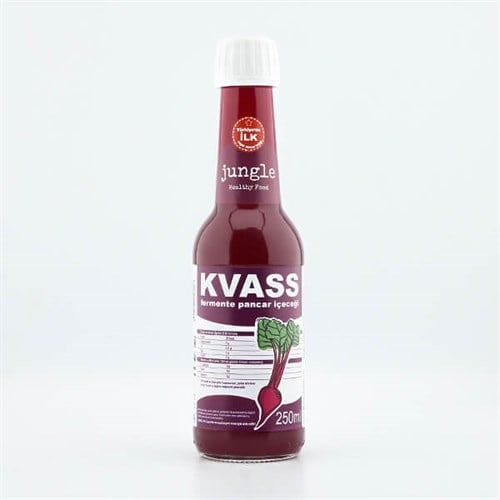 Pancar Kvass - Fermente Pancar İçeceği (250 ml) Jungle