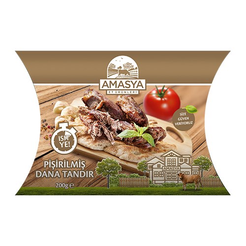 Pişirilmiş Dana Tandır (200 gr) Amasya Et Ürünleri