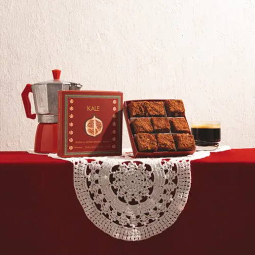 Rafine Şeker İlavesiz Narlı ve Antep Fıstıklı Lokum (120gr) Kale