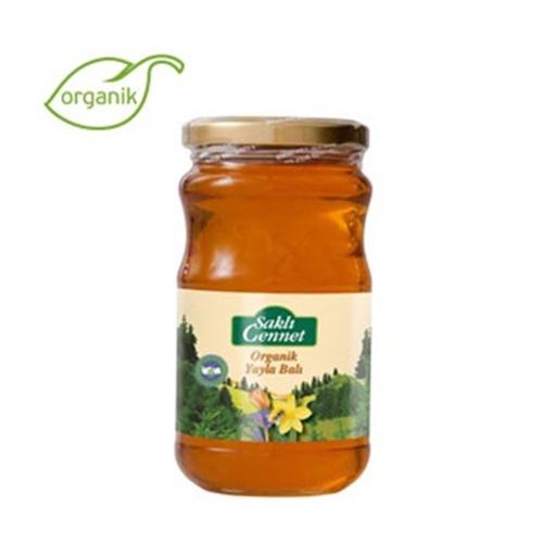 Saklı Cennet Organik Yayla Balı (480 gr)