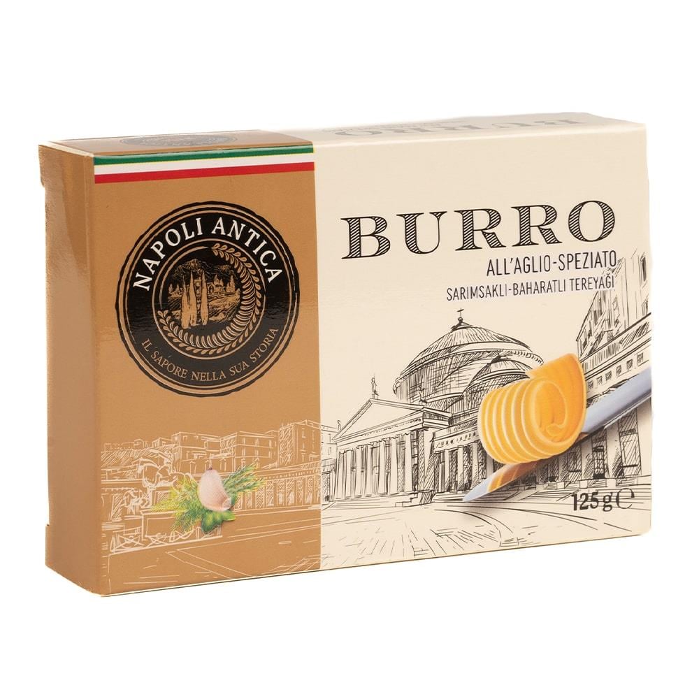 Sarımsaklı Baharatlı Tereyağı (125 gr) Napoli Antica
