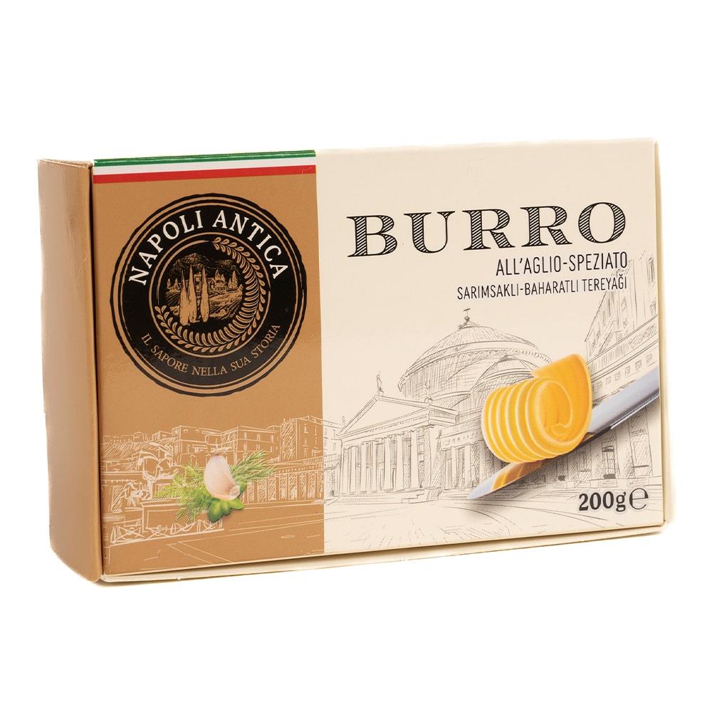 Sarımsaklı Baharatlı Tereyağı (200 gr) Napoli Antica