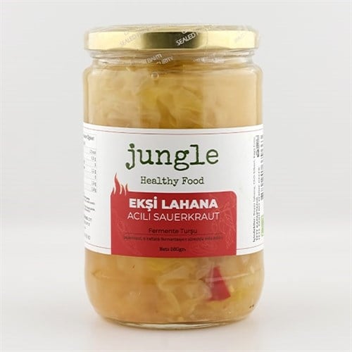 Sauerkraut - Acılı Ekşi Lahana (580 gr) Jungle