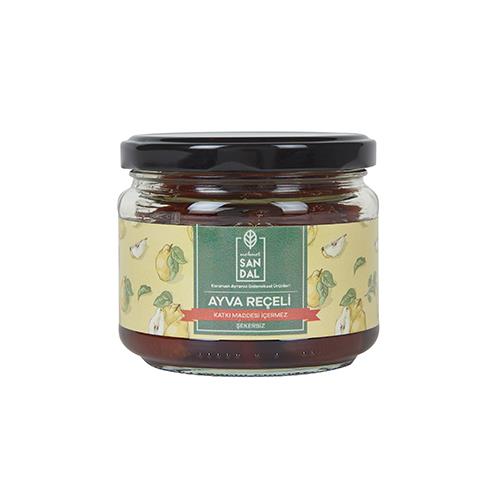 Şekersiz Ayva Reçeli (320 gr) Mehmet Sandal