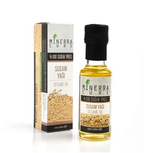 Susam Yağı, %100 Soğuk Pres (100 ml) Minerra
