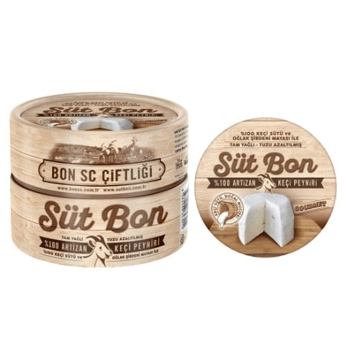 Sütbon Taze Keçi Peyniri (250 gr) Bon Sc Çiftliği