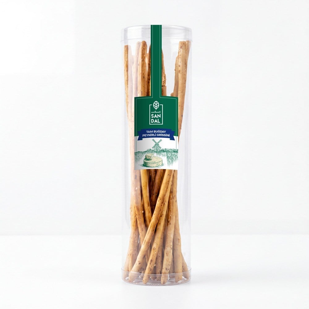 Tam Buğday Peynirli Grissini (150 gr) Mehmet Sandal