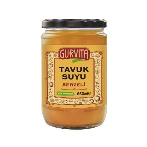 Tavuk Suyu Sebzeli (660 ml) Gurvita