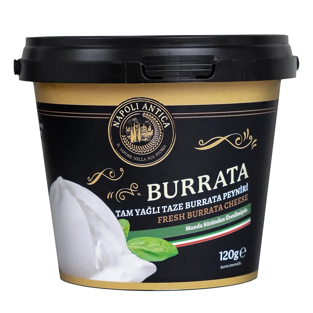 Taze Burrata Manda Peyniri (120 gr) Napoli Antica