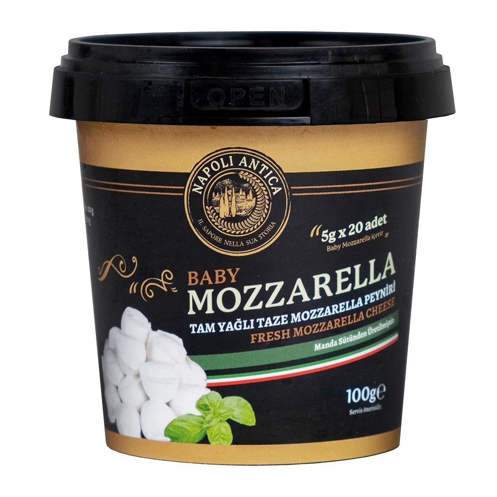 Taze Mozzarella Manda Peyniri (5 grx20 adet) Napoli Antica