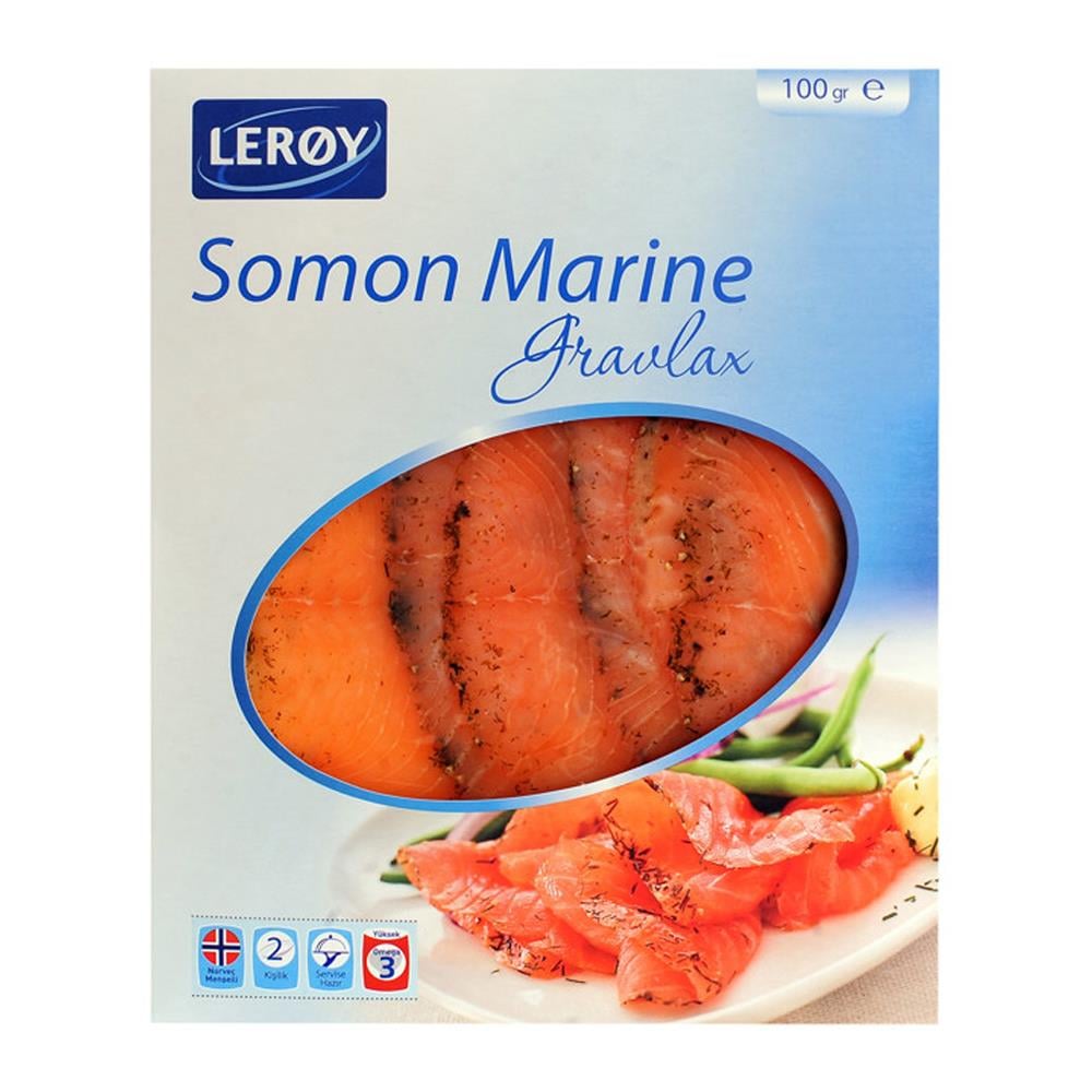 Taze Süper Somon Marine (100 gr), Leroy