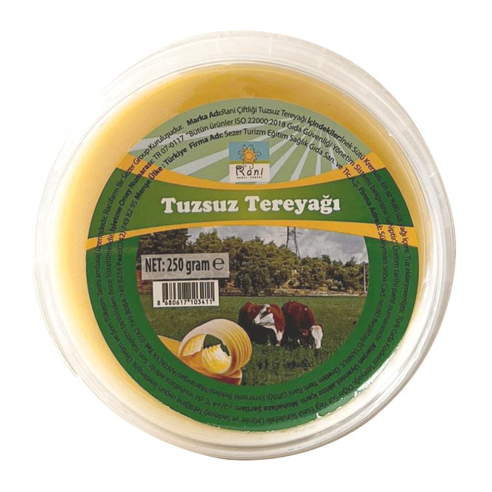 Tuzsuz Tereyağı (250 gr) Rani Çiftliği