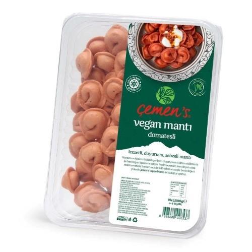 Vejeteryan Mantı Domatesli (500 gr) Çemen's