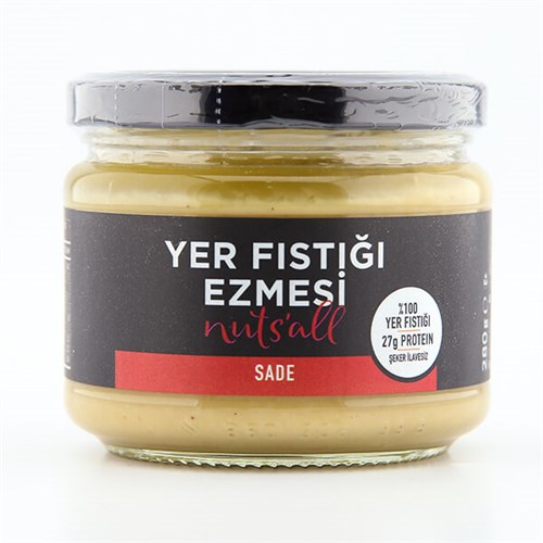 Yer Fıstığı Ezmesi (280 gr) Nuts'all