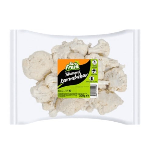 Yıkanmış Karnabahar (500gr) Euro Fresh