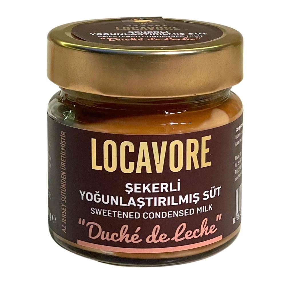 Yoğunlaştırılmış Süt  Condensed milk (220 gr) Shemsa Naturals Locavore