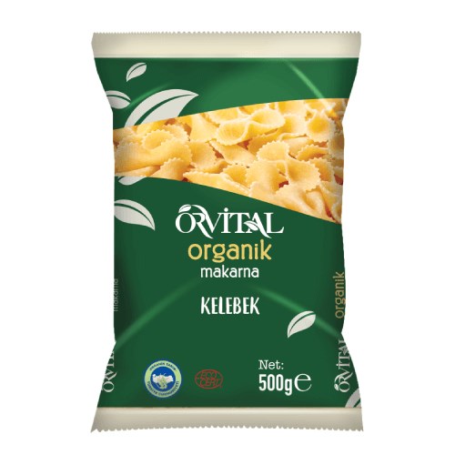 Z- Organik Fiyonk Makarna, 500 gr (Orvital)