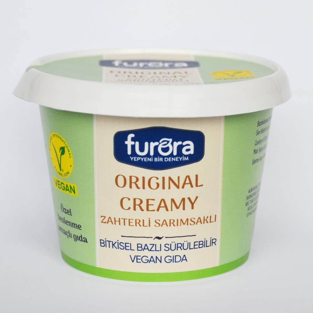Zahterli & Sarımsaklı Creamy Vegan Gıda (250 gr) Furora