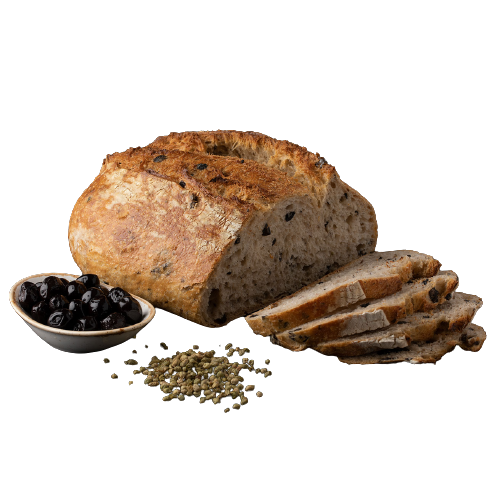 Zeytinli Ekmek , Ekşi Mayalı (700 gr) Kukumav