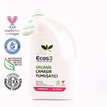 Organik Çamaşır Yumuşatıcı (2500 ml) Ecos3