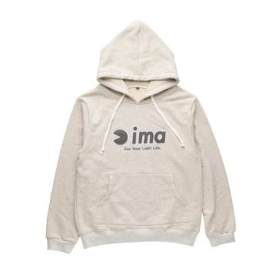 SWEATSHIRT HOODIE WHITE L