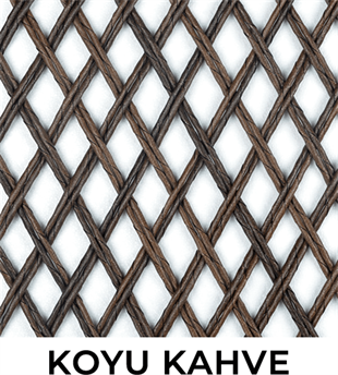Node Rattan Sandalye - Kestane