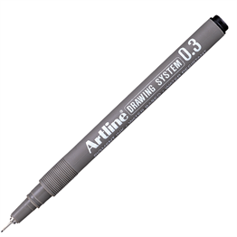Artline Çizim Kalemi 0.3 Mm Siyah