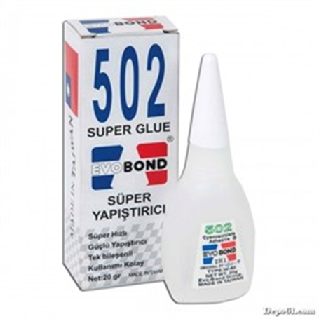 Evobond Japon Yapıştırıcısı 20 Gram 502 Super Glue