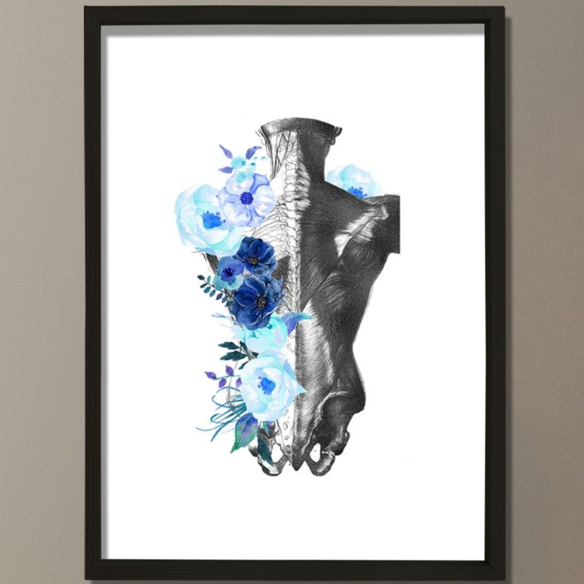 Anatomi Ve Ortopedik Sanat, Kayropraktik Doktoru Ofisi Duvar Tablosu