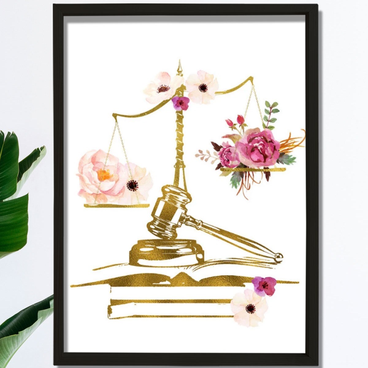 Avukat Ve Hakim Hediyesi, Avukat Büro Dekoru