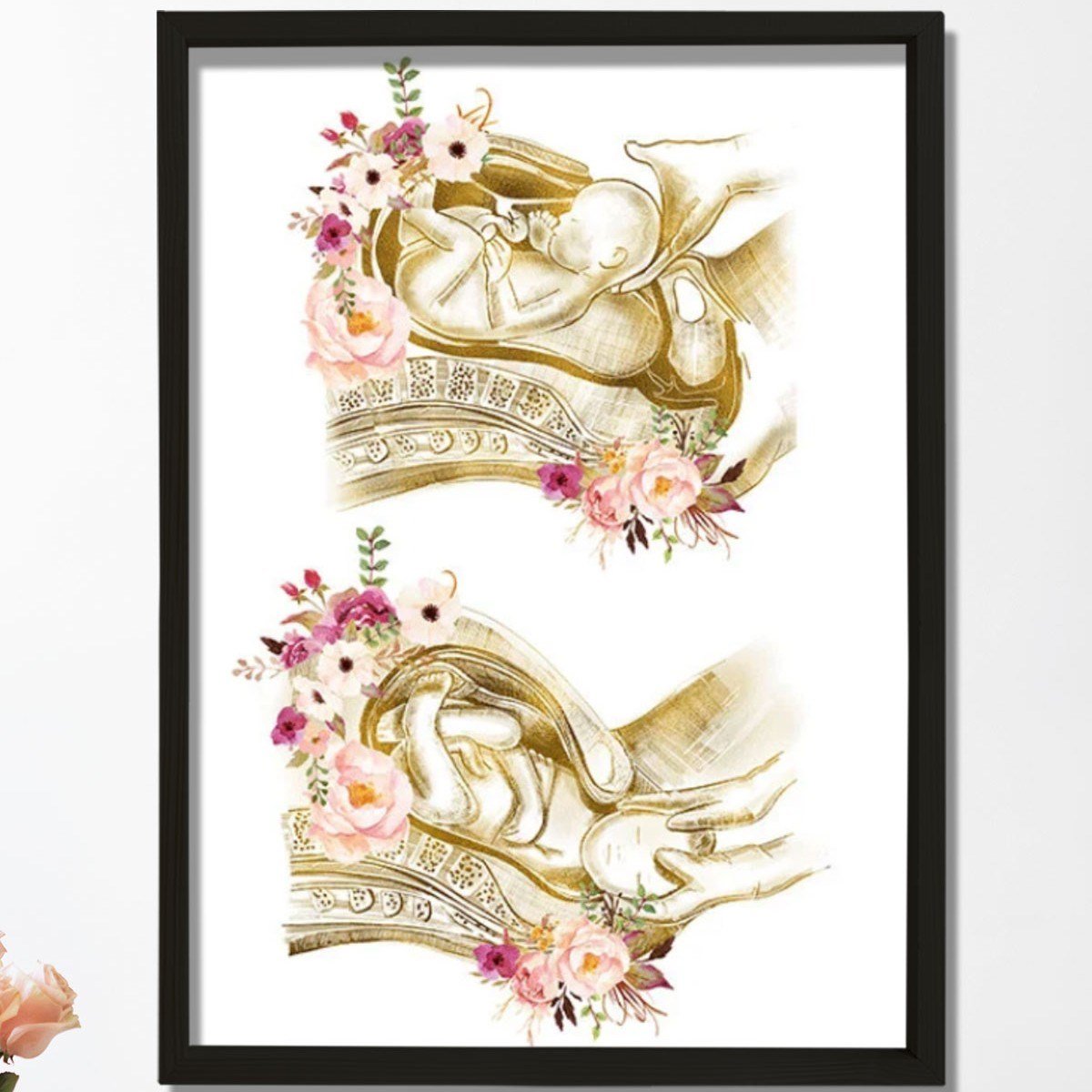 Bebek Doğum Yöntemleri Baskı, Doğum Uzmanı Ofis Dekoru