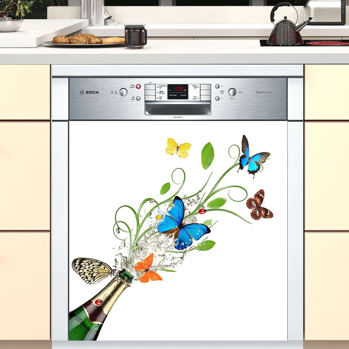 DekorLoft Bulaşık Makinasi Sticker BMS-1506
