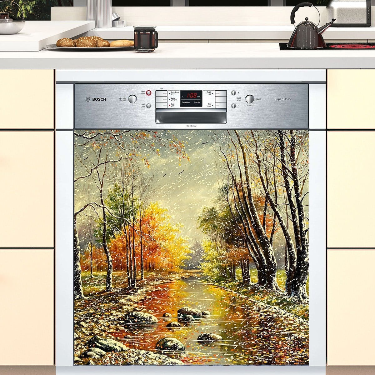 DekorLoft Bulaşık Makinasi Sticker BMS-1500