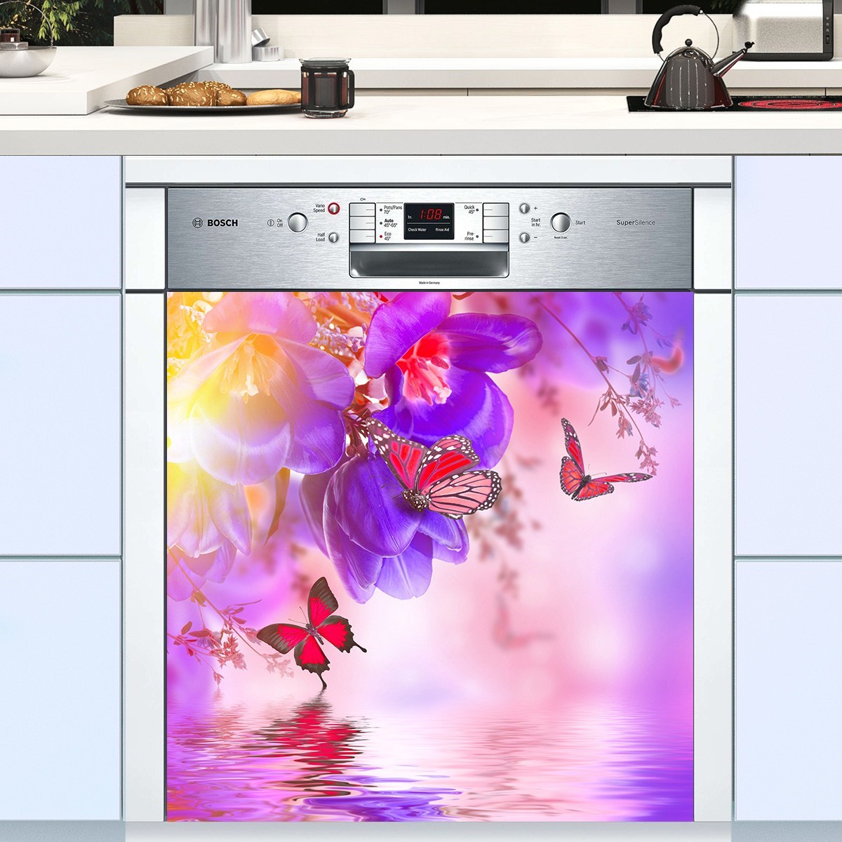 DekorLoft Bulaşık Makinasi Sticker BMS-1544