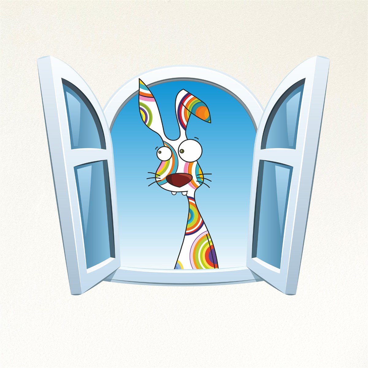 DekorLoft Çocuk Odası Pencere Sticker PNC-810