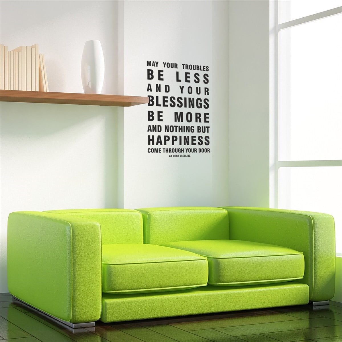 DekorLoft Mutluluk Sticker DY-104
