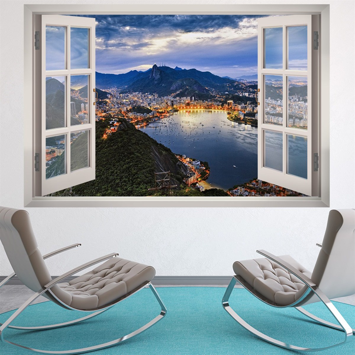 DekorLoft Pencere Sticker 120x85 cm PNC524