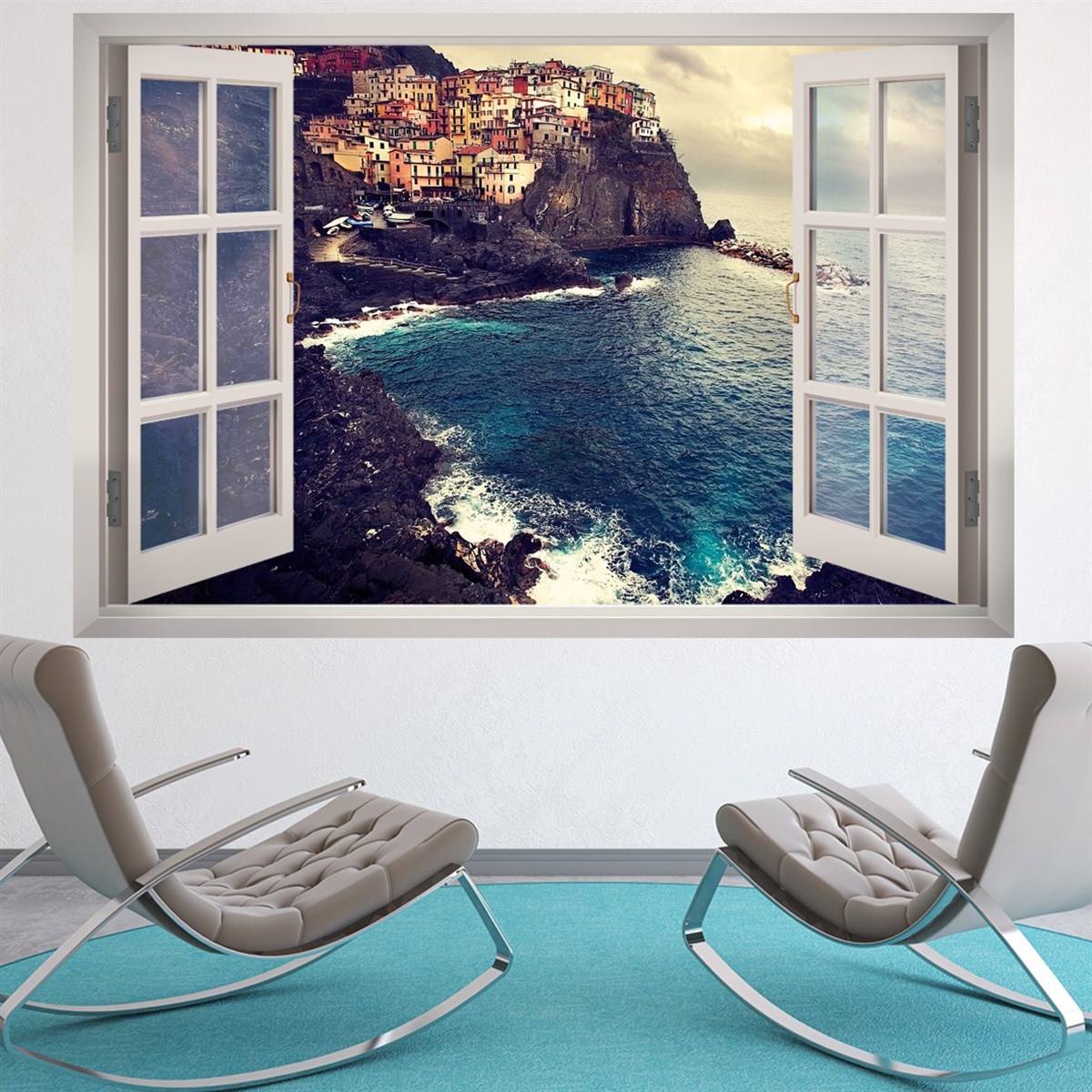 DekorLoft Pencere Sticker 120x85 cm PNC518