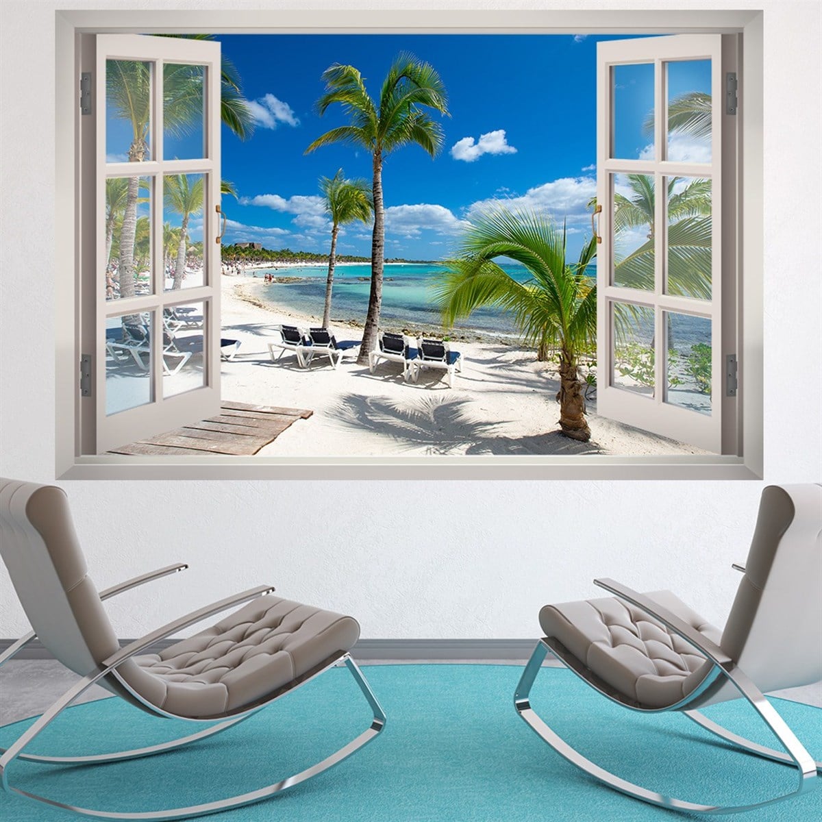 DekorLoft Pencere Sticker 120x85 cm PNC574