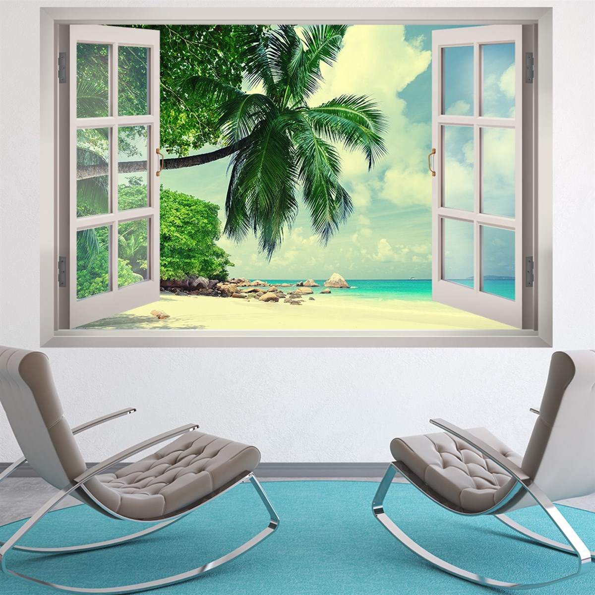 DekorLoft Pencere Sticker 120x85 cm PNC535